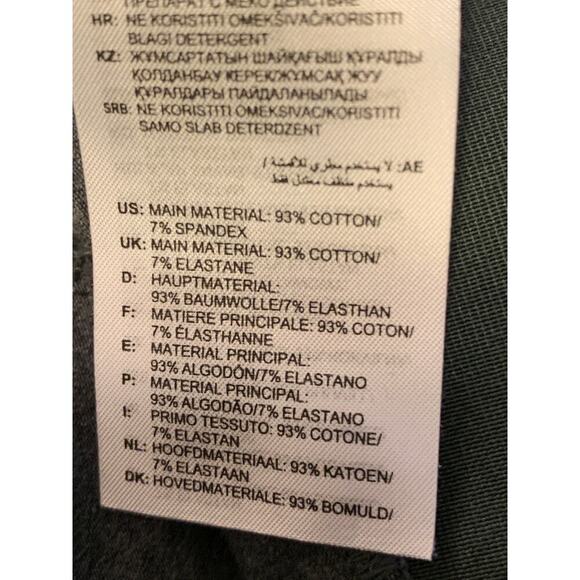 Adidas Grey Athleisure Cotton Blend Leggings w  Black Sporty Stripes - Size XL - Picture 6 of 6